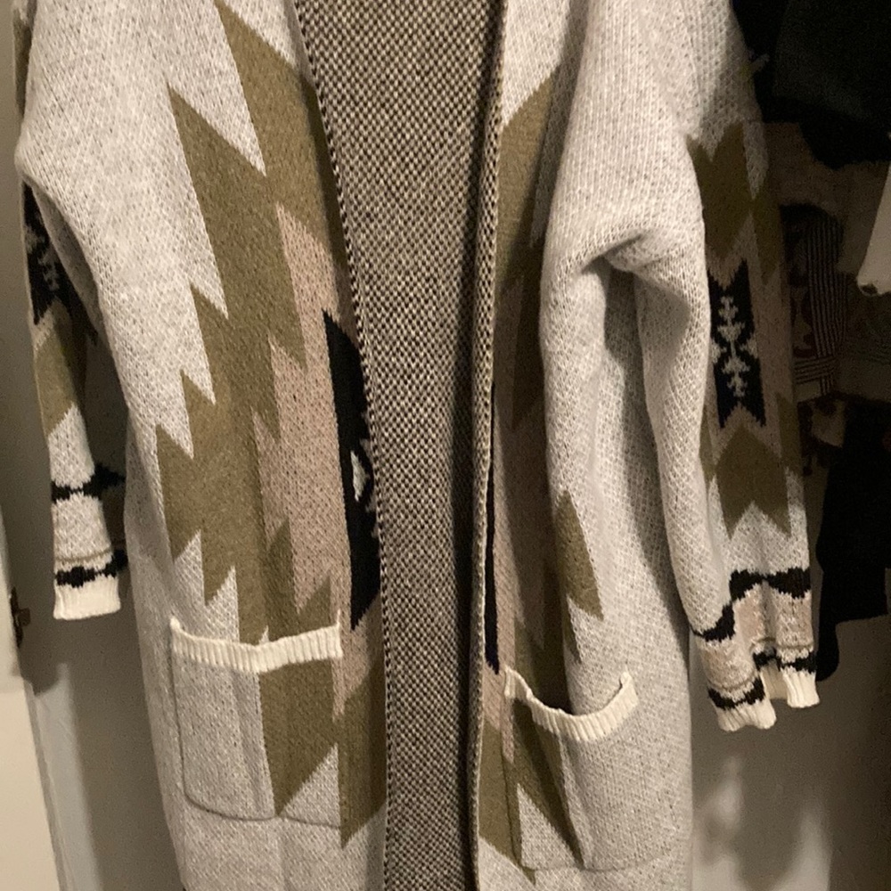 Nice and thick cardigan, very warm